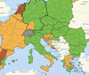 България вече е в зелената зона на COVID-картата на ЕС