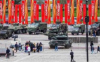 В Москва разположиха трофейни НАТО-вски машини
